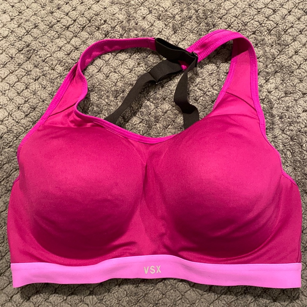 NWOT VSX sports bra size 34D color purple
